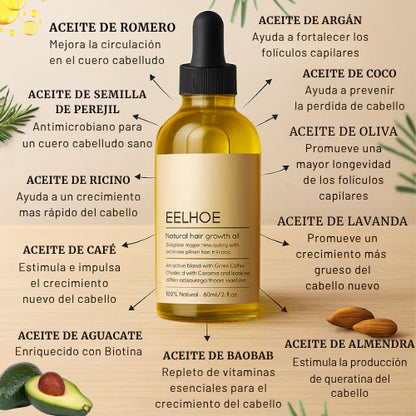 Aceite Capilar Vegano – Fortalece y Estimula el Crecimiento