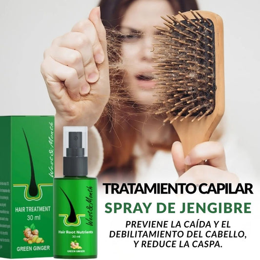 Spray Aceite de Jengibre  |  Crece Cabello