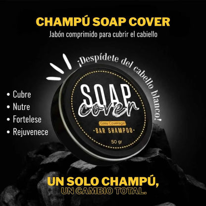 Champú Soap Cover: Jabón comprimido para restaurar el color del cabello