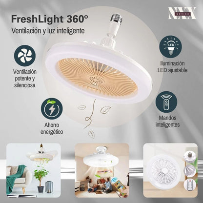 FreshLight 360 – Ventilación y luz inteligente