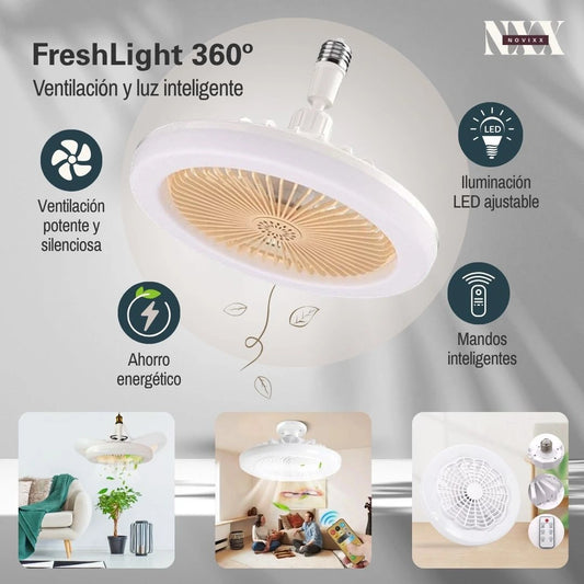 FreshLight 360 – Ventilación y luz inteligente
