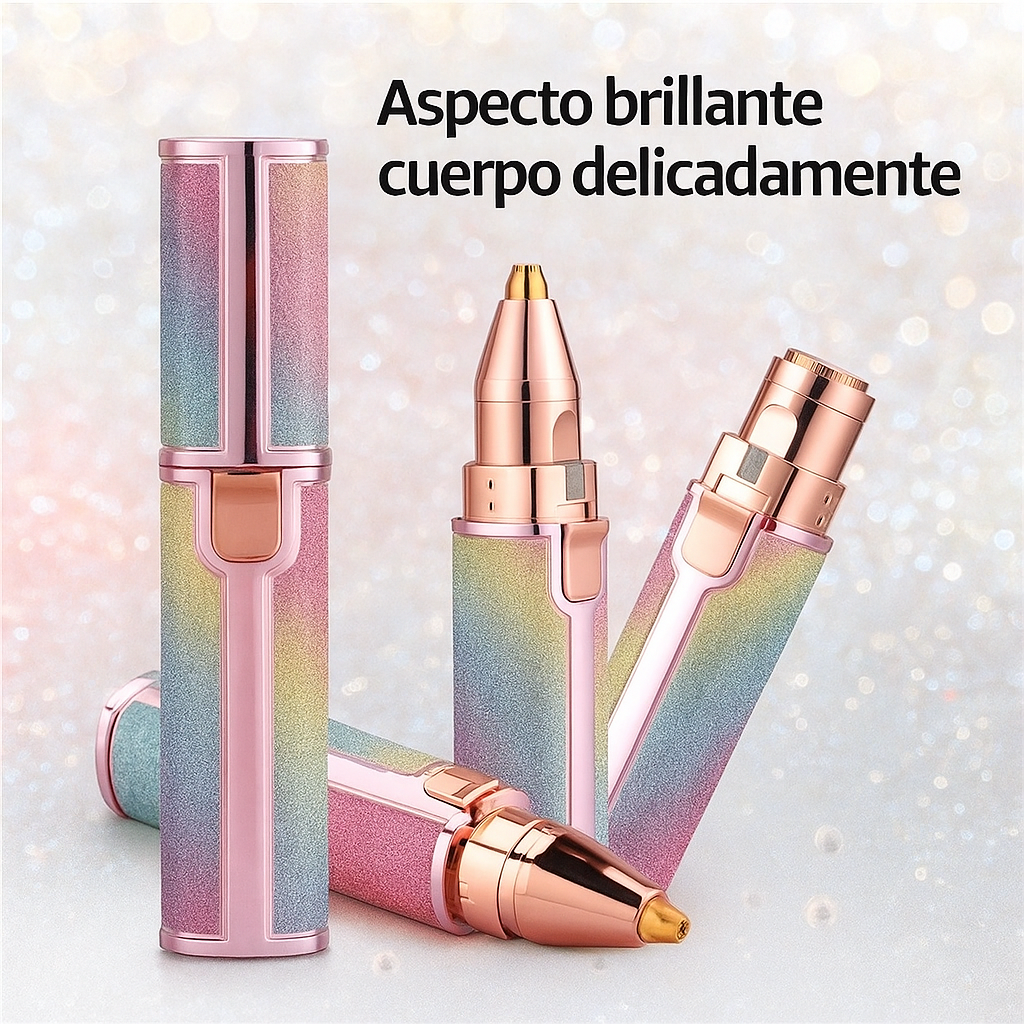 ✨ Depiladora Facial & Perfiladora de Cejas 2 en 1
