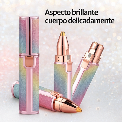 ✨ Depiladora Facial & Perfiladora de Cejas 2 en 1