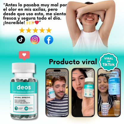 DEOS | Desodorante de Dentro Hacia Fuera