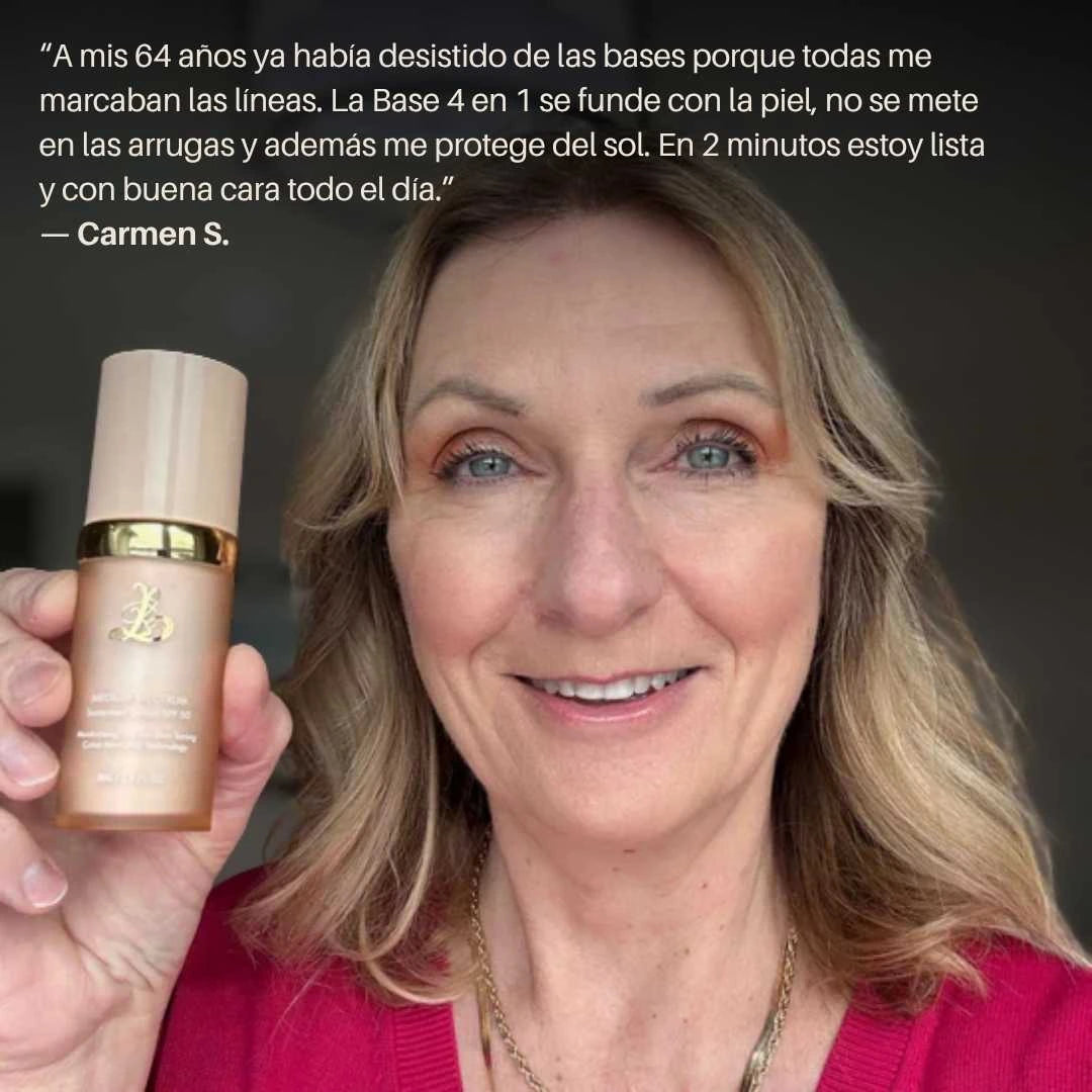 InfiniteGlow – Base 4 en 1 que se adapta a ti