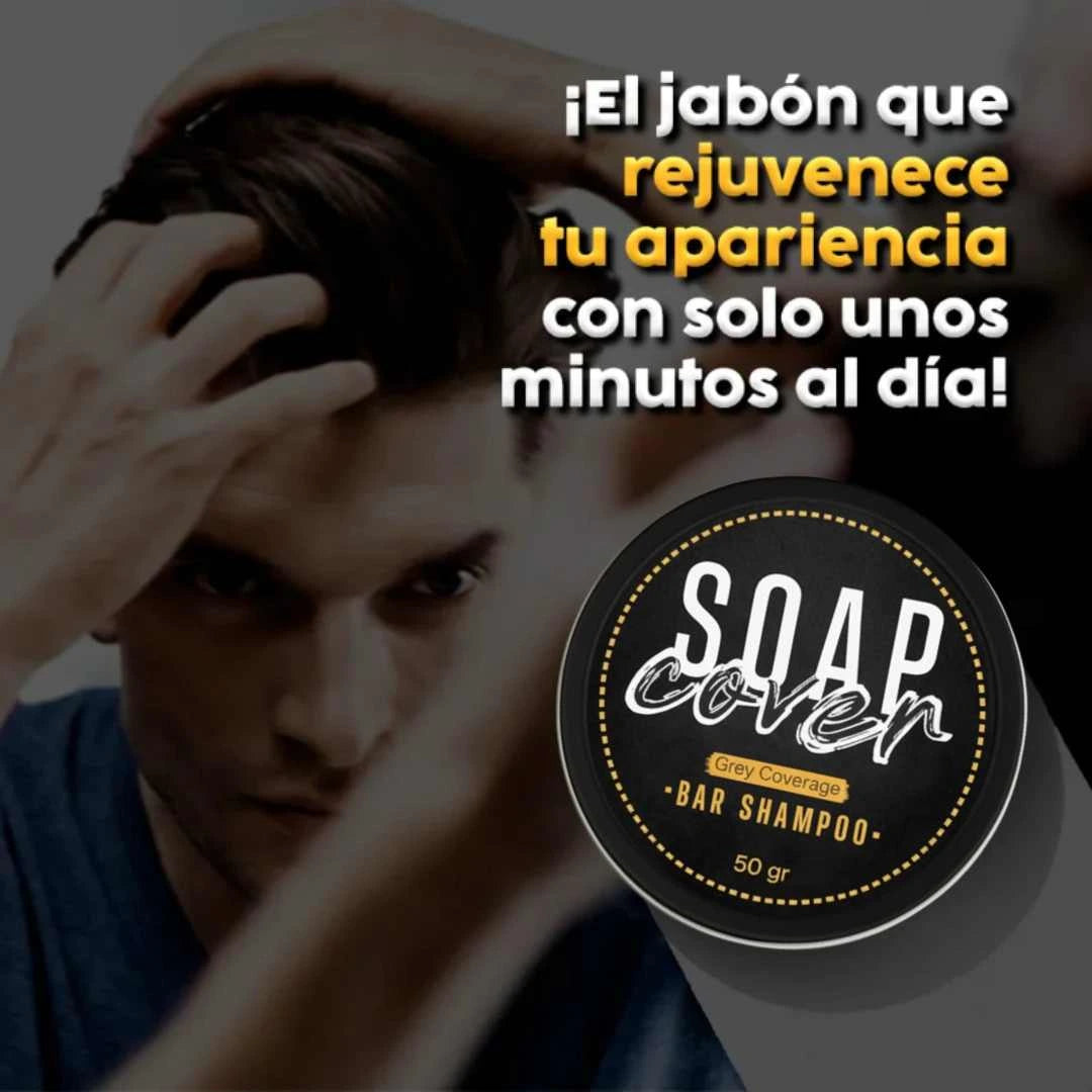Champú Soap Cover: Jabón comprimido para restaurar el color del cabello