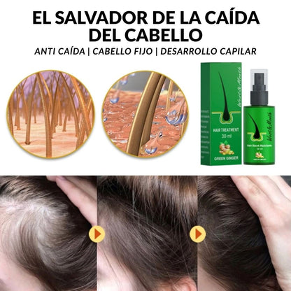 Spray Aceite de Jengibre  |  Crece Cabello