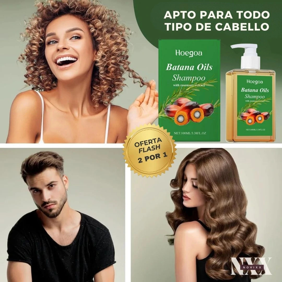 OFERTA 2 POR 1 | Champú Natural de Batana y Extracto de Romero