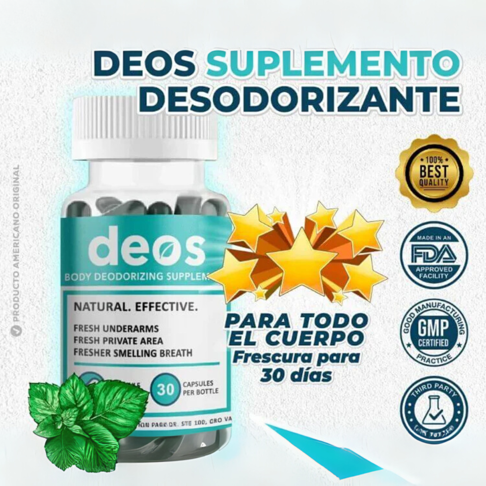 DEOS | Desodorante de Dentro Hacia Fuera