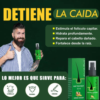 Spray Aceite de Jengibre  |  Crece Cabello