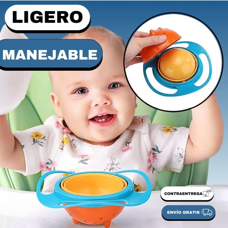 Plato 360º para niños - Antiderrames
