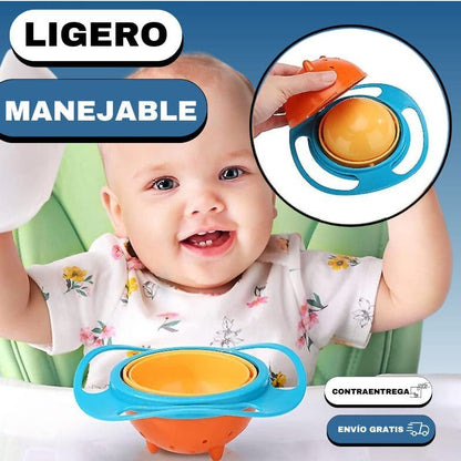 Plato 360º para niños - Antiderrames