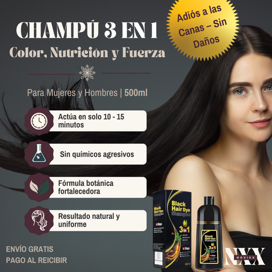 Champú Anticanas 500ml + Regalo Gratis