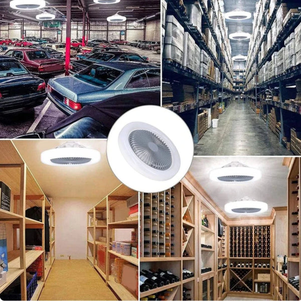 Ventilador LED de Techo Elegante