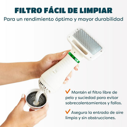 Cepillo Secador Rápido de Mascotas