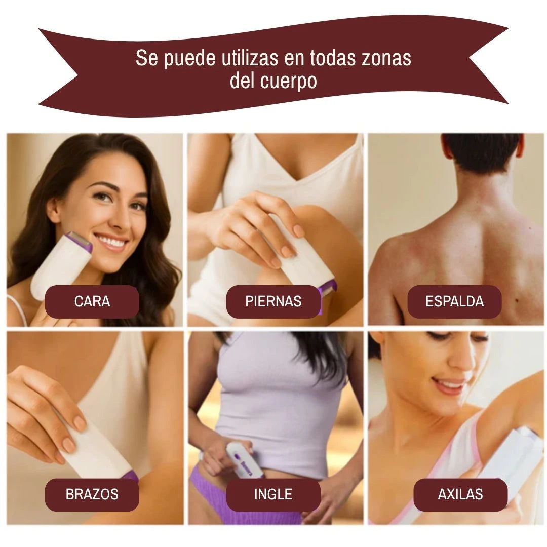 Depiladora Elétrica Rápida y Sin Dolor