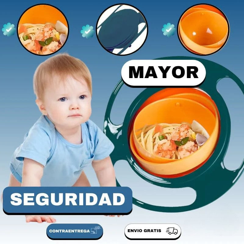 Plato 360º para niños - Antiderrames