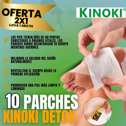 Lleva 2 y paga 1 I Parches Desintoxicantes