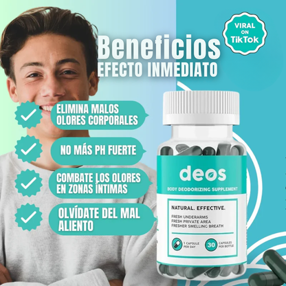 DEOS | Desodorante de Dentro Hacia Fuera