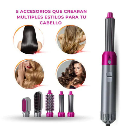 ¡Cepillo Secador 5 en 1!