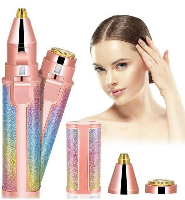 ✨ Depiladora Facial & Perfiladora de Cejas 2 en 1
