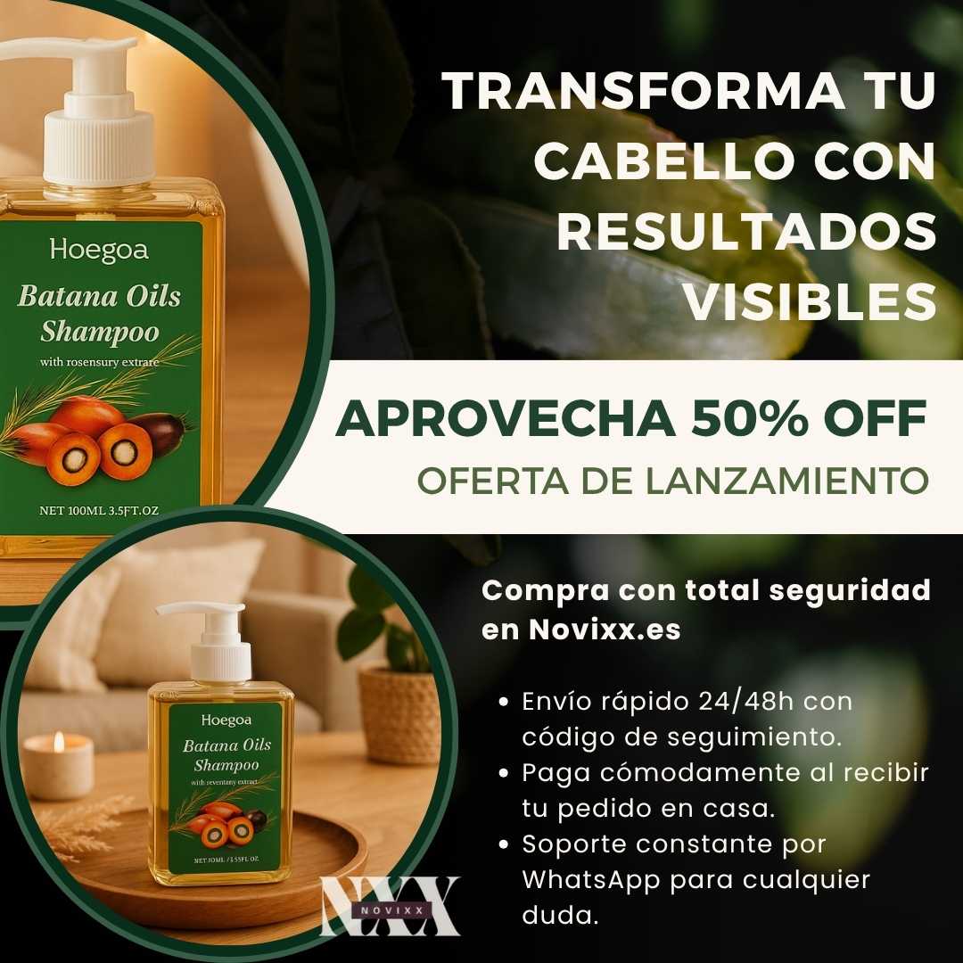 Champú Natural de Batana y Extracto de Romero