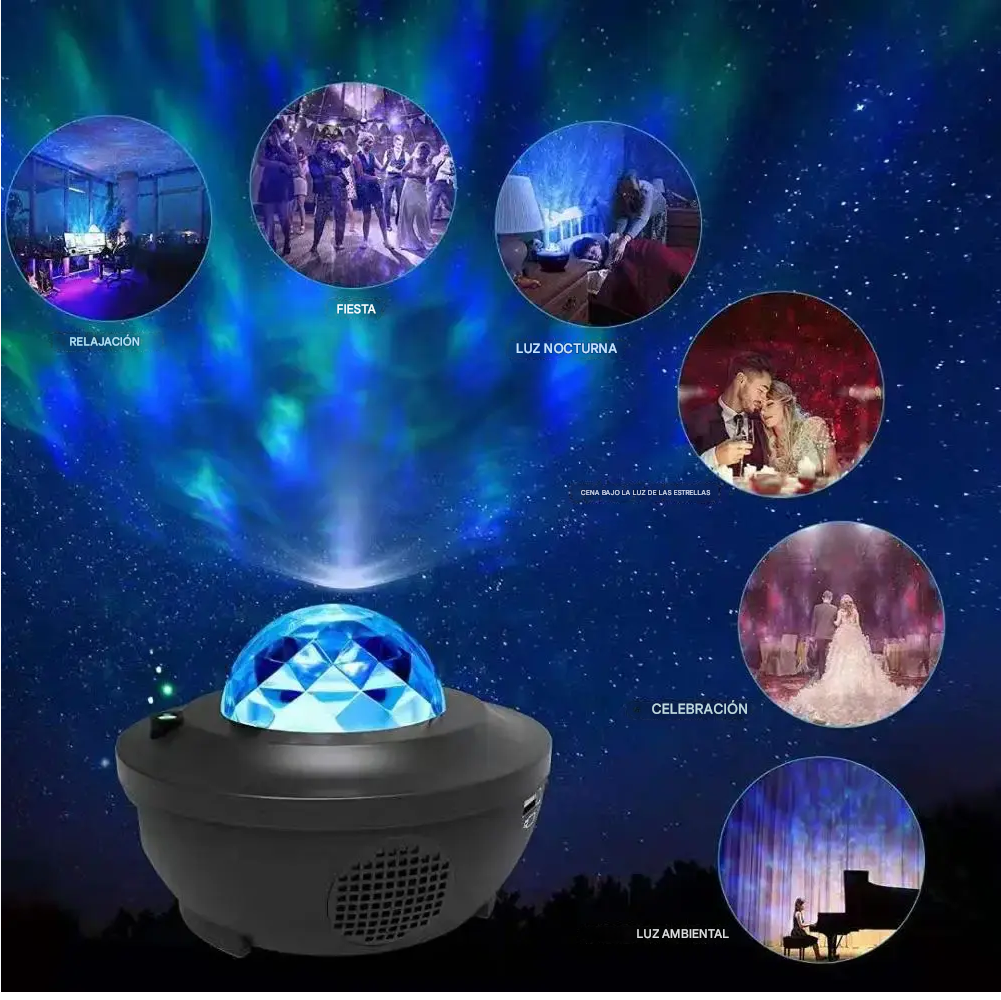 Proyector Led Galaxia Nebuloza