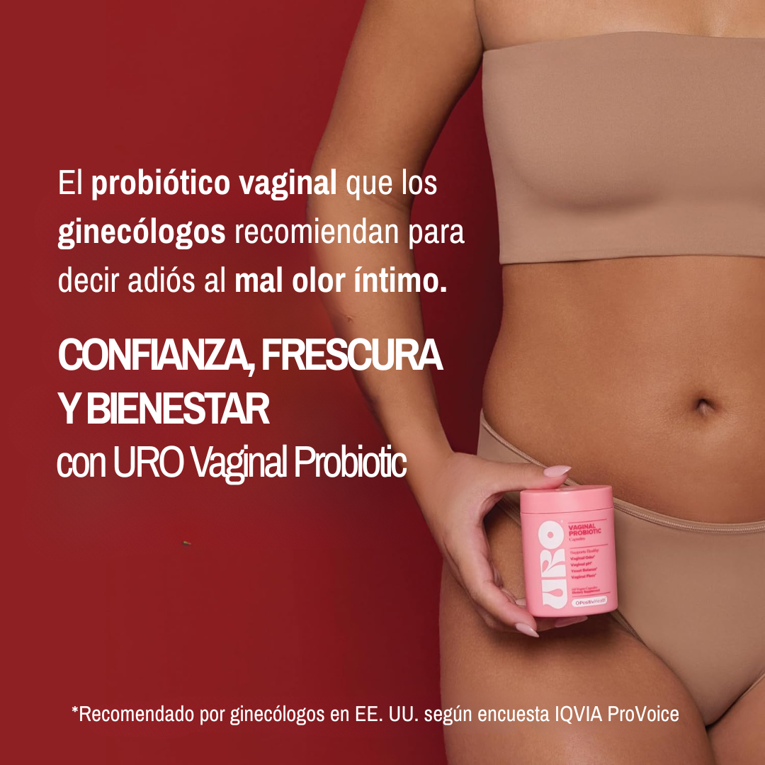 🌸 URO Probiótico Vaginal – 60 Cápsulas Veganas