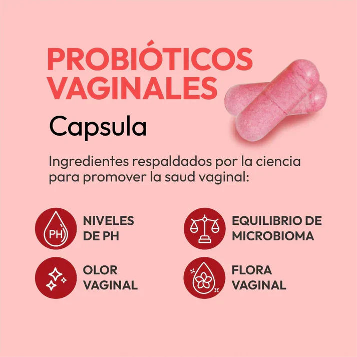 🌸 URO Probiótico Vaginal – 60 Cápsulas Veganas