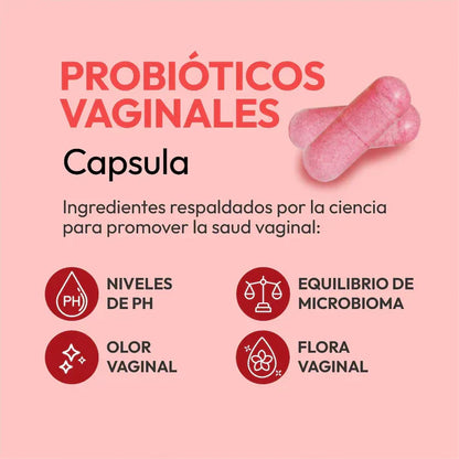 🌸 URO Probiótico Vaginal – 60 Cápsulas Veganas