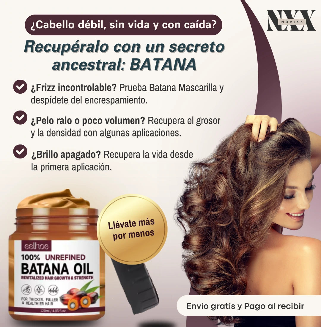 Mascarilla Capilar con Aceite de Batana