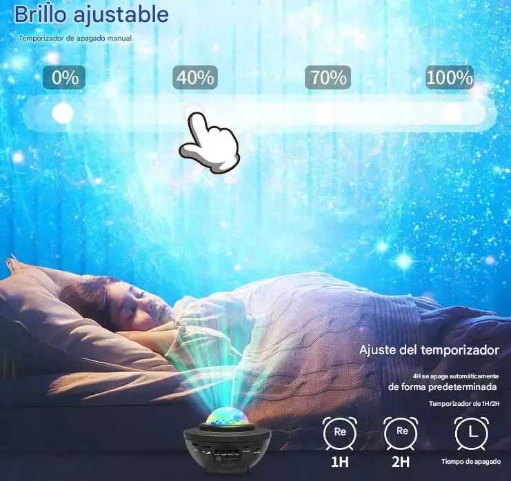 Proyector Led Galaxia Nebuloza