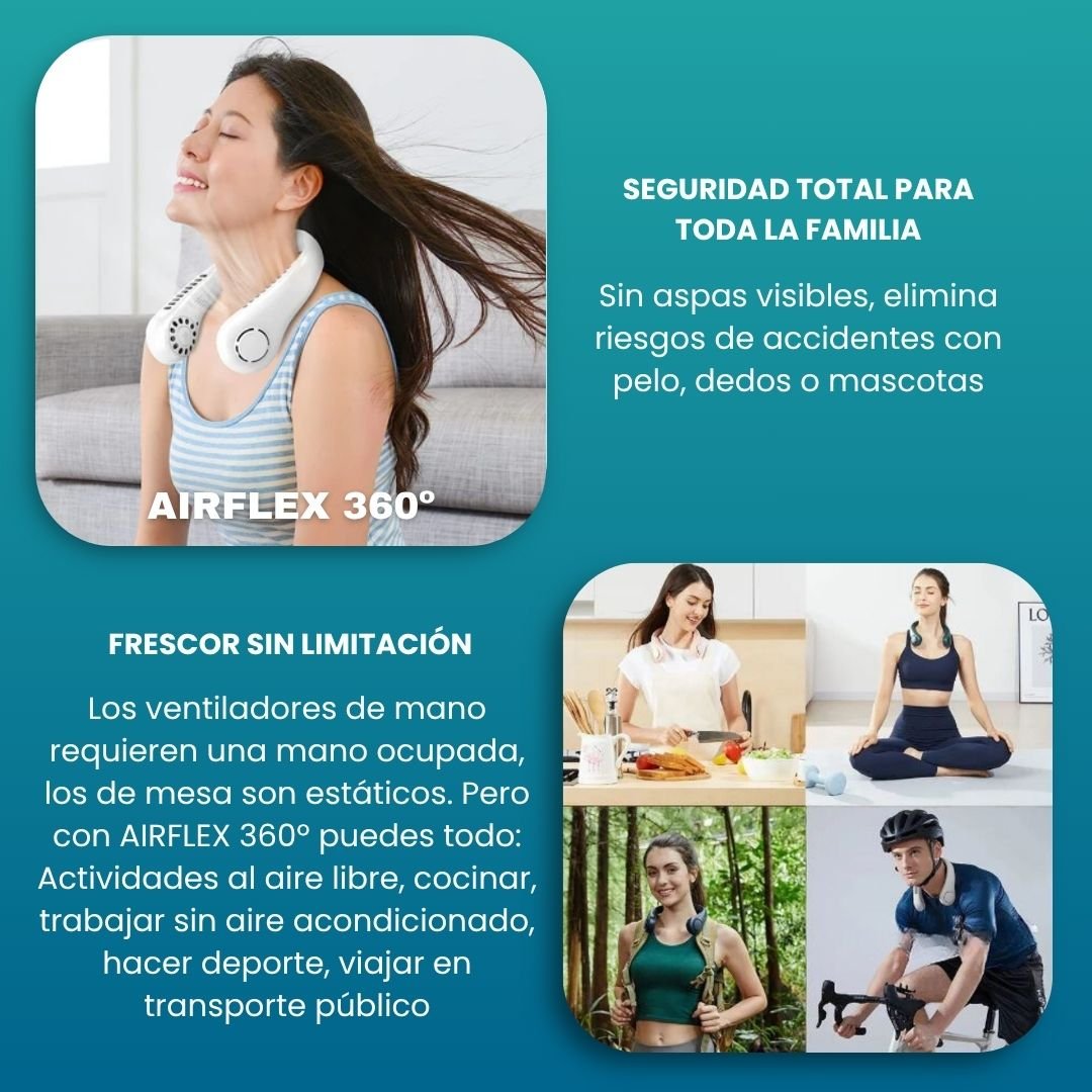 Ventilador de Cuello Portátil