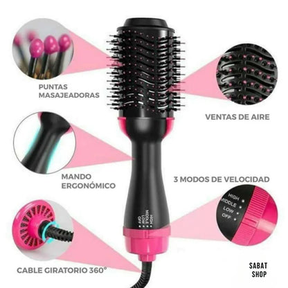 Cepillo Secador 3 en 1